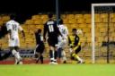Billy Turley is beaten by Chris MacDonald for Southend's opener