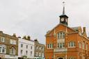 The High Street and Town Hall in Thame