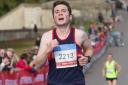 Challenging: Sam O’Neill running the 10km race