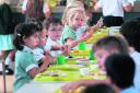 Windmill Primary School in Headington has seen an upsurge in demand for school meals             Picture: OX69750 Greg Blatchford