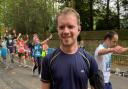 Craig Leach at the Oxford half marathon 2021