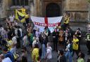 Oxford United celebrated promotion with an open-top bus tour in the city centre