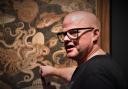 Chef Heston Blumenthal develops new menu based on Last Supper in Pompeii at Ashmolean Museum, Oxford. Picture: Tim Hughes