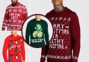 We've got all the information you need to get your hands on this festive knitwear (BoohooMAN)