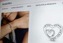Picture shows the Entwined Infinite Hearts Charm via the Pandora website.