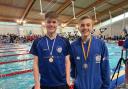 Jacob Pillinger and Josh Scrivener of Bicester Blue Fins. Picture supplied by the club