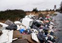 Stock picture of fly-tipping