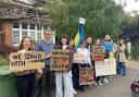 Pro-Ukraine activists