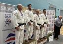 Tony Partridge (furthest right) at the British Judo Masters