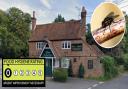 The Bird in Hand pub was given a zero rating for its food hygiene.