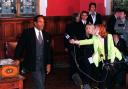 OJ Simpson at Oxford Union fresh after being acquitted of murder
