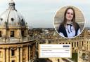 Uni of Oxford student Chloe Pomfret was left disgusted by the ticket prices.