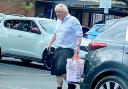 Boris Johnson spotted shopping at B&M