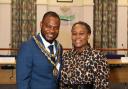 Councillor Dr Chukwudi Okeke and his wife and consort Dr Sandra Okeke