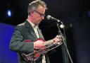 Standing up: John Hegley has been a fixture at the Edinburgh Festival and comedy clubs for years, after turning his back on a career in the civil service