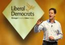 Past era: Former Deputy Prime Minister and Lib Dem leader Nick Clegg
