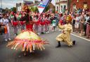 Cultural mix: Dancers at the Cowley Road Carnival this year, a showcase for Oxford’s diverse population