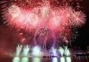 Resolution time: Fireworks bring in the New Year on the South Bank in London