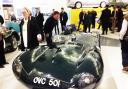 Good looking: this 1954 prototype of the Jaguar D type broke the lap record at Le Mans within weeks of its completion