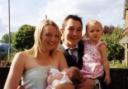 Joanna and Adam with daughters Kayleigh and Ashley