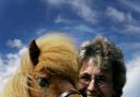 Julie Jones with Barley the Shetland pony