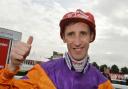 Jockey George Baker Picture: Anna Gowthorpe/PA Wire