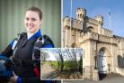 Sgt Rachel Fisk, Simms Farm and Oxford Coroners' Court Pictures: RAF/GOOGLE/OM