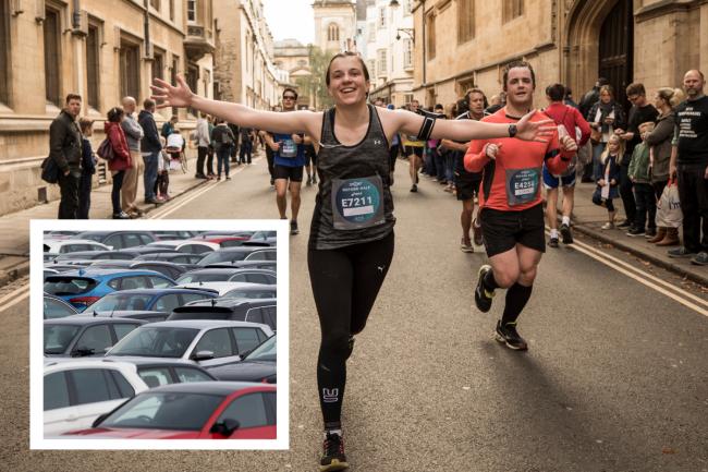 Here is where you can park during the Oxford Half Marathon on October 17. Picture: Limelight Sports Club/PA Images.