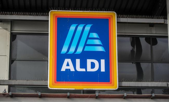 File photo of an Aldi storefront. Picture: PA Images