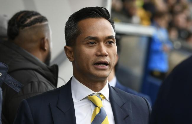 Anindya Bakrie attended Oxford United’s win over Morecambe on Saturday Picture: David Fleming