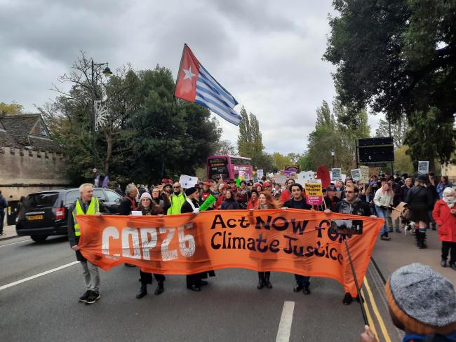 Oxford Climate March. Picture: Rebecca Whittaker