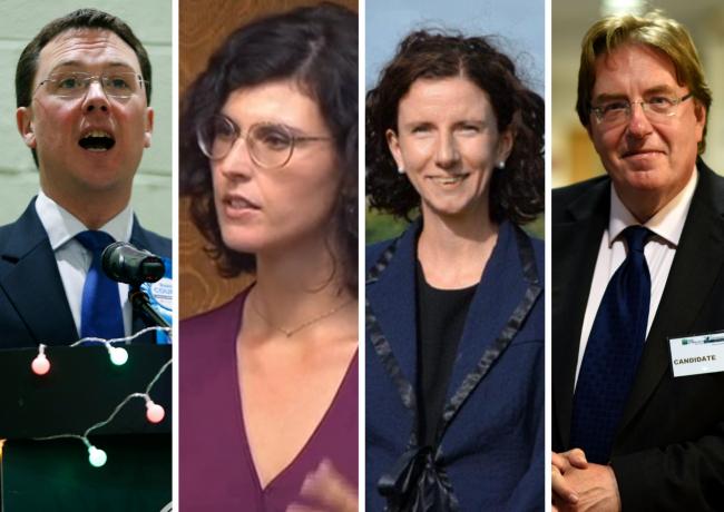 Oxfordshire MPs Robert Courts, Layla Moran, Anneliese Dodds and John Howell