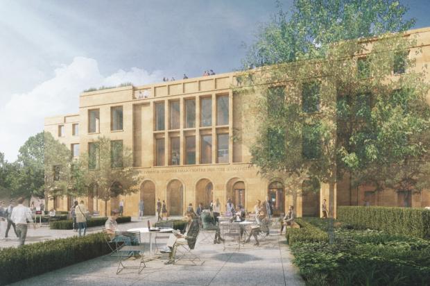 Oxford Mail: Drawings of the Stephen A. Schwarzman Centre for the Humanities. Picture: Hopkins Architects