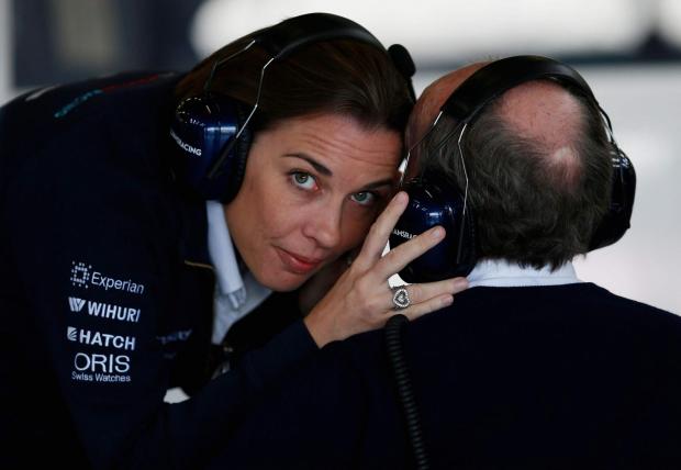 Oxford Mail: Sir Frank Williams and daughter Claire were both involved with the F1 team he founded (David Davies/PA)