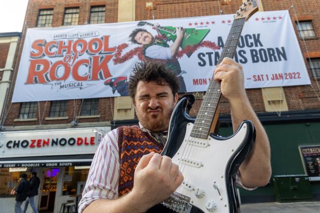 School of Rock is coming to Oxford this month. Picture: Stuart Harrison