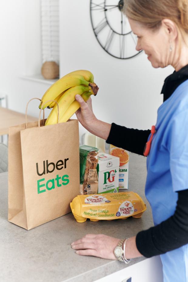 Oxford Mail: Picture: Uber/Uber Eats