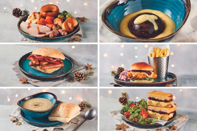 Morrisons now has a Christmas café menu for you to try (Morrisons/Canva)
