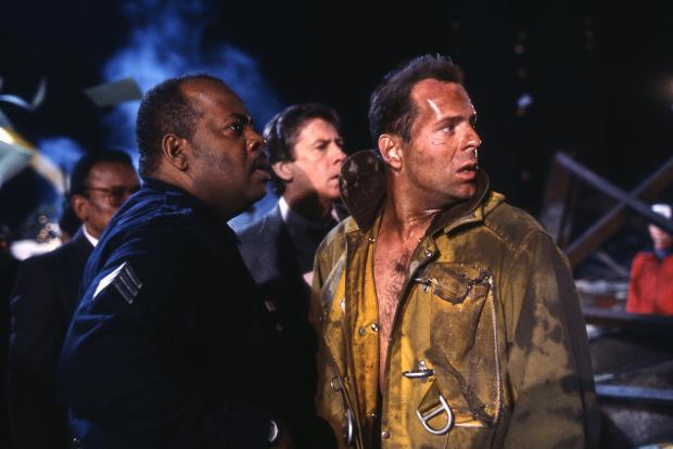 Oxford Mail: Reginald VelJohnson and Bruce Willis in Die Hard. Credit: Disney 