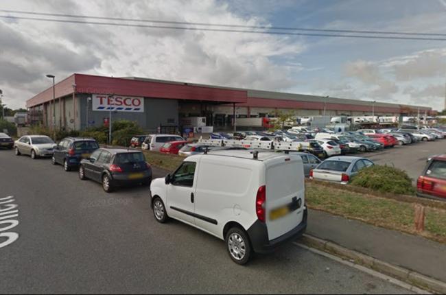 The Tesco depot in Didcot. Picture: Google Maps