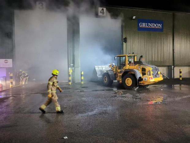 Oxford Mail: The fire did not pose a wider risk to the public. Picture: Oxfordshire Fire and Rescue
