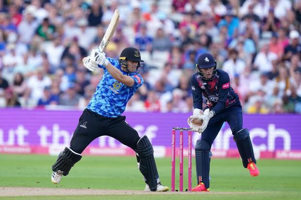 Harrison Ward, pictured in action for Sussex last summer, smashed 204 runs across two T20 fixtures for Oxfordshire Picture: Mike Egerton