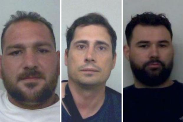Oxford Mail: Jimmy Loveridge, Albert Johnson and Paul Smith's mugshots, released by Thames Valley Police last year Picture: TVP