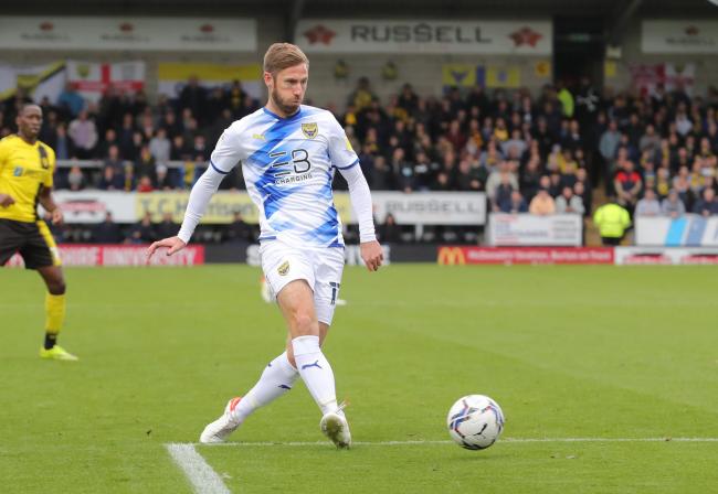 Oxford United could welcome back James Henry this weekend Picture: Richard Parkes