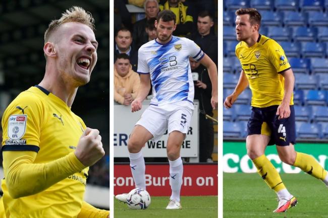 Mark Sykes, Elliott Moore and Jordan Thorniley are among the players set to leave Oxford United this summer as things stand