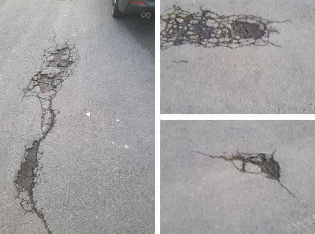 Oxford Mail: More potholes in Phipps Road