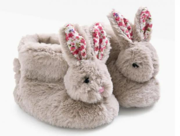 Oxford Mail: Mocha Rabbit slippers. Credit: Jo Jo Maman Bébé