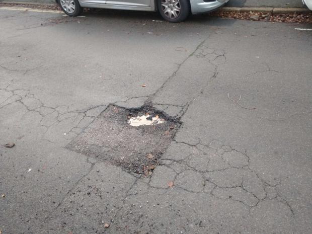 Oxford Mail: Pothole in Stapleton Road