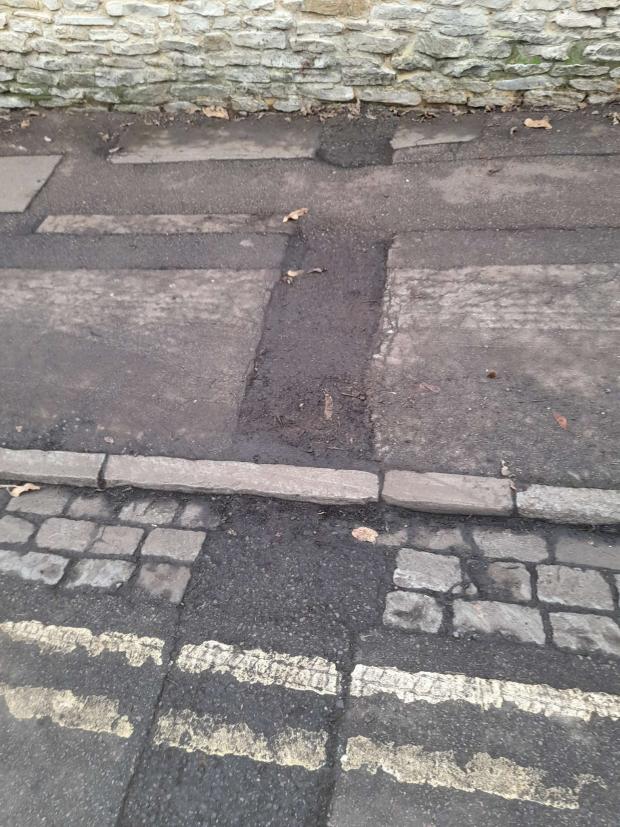 Oxford Mail: Pothole in Junction Road
