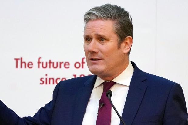 Oxford Mail: Starmer has said before that the takeaway was ordered because there were no restaurants open that late at night at the time (PA)