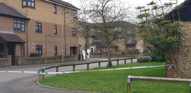 Oxford Mail: Forensics at the scene of the incident